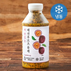 더맛있는 패션후르츠 퓨레 (냉동), 1개, 1kg