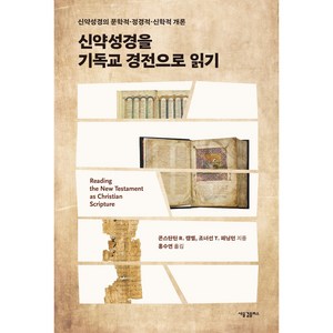 신약성경을 기독교 경전으로 읽기:신약성경의 문학적·정경적·신학적 개론, 새물결플러스