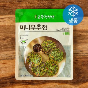 교동전선생 미니부추전 5개입 (냉동), 250g, 1개