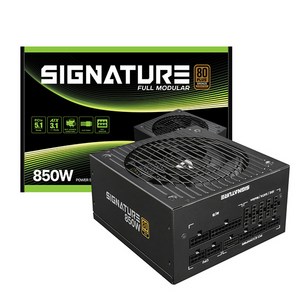 AONE 시그니처 850W 80PLUS BRONZE 풀모듈러 ATX 3.1(PCIE 5.1), 1EA