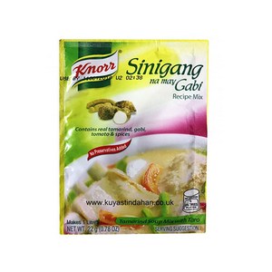 [Philmart] 필리핀 크노르 시니강 믹스 가비 Knorr Sinigang Gabi Mix, 22g, 1개