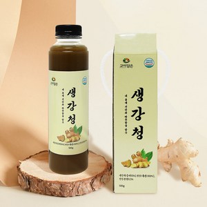 [엠디] HACCP 무설탕 프리미엄 최고급 약도라지 생강청 500g, 1개, 1개입