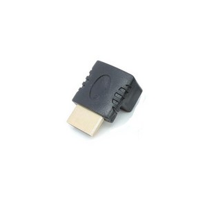 HDMI 꺾임 케이블 수/수 연장 암/수 젠더 15Cm 30Cm 1m 1.5m 꺽임, 02 HDMI 암/수 꺽임 젠더 -하향-, 1개