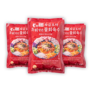 완도산회 특급포차 특허받은 물회육수, 400g, 10개