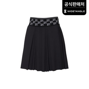 [와이드앵글 공식] [골프] 여성 WG 체커보드 밴드 플리츠 스커트 L WWM23Q71Z1