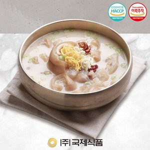 [국제식품] 진한육수 정성가득 보양식품 명품한우족탕 1kg, 1개