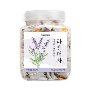 이너블릭 1500만 티백 판매 라벤더 차 티백, 100티백, 100개입, 1개, 100g