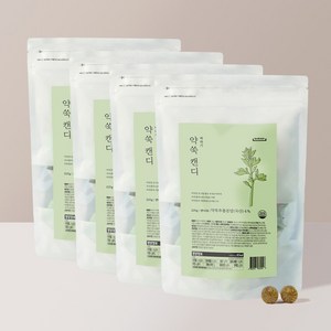 바라기 약쑥캔디 파우치 3+1 900g, 4개, 225g