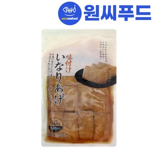 원씨푸드 초밥용 사각조미 유부초밥 60매 900g, 1개