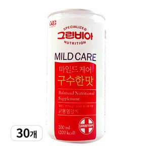 그린비아 마일드케어 구수한맛, 200ml, 30개