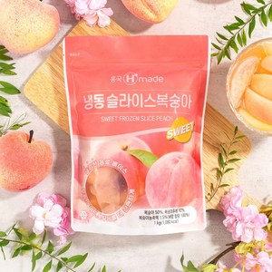 흥국 냉동슬라이스복숭아 1kg X 5개