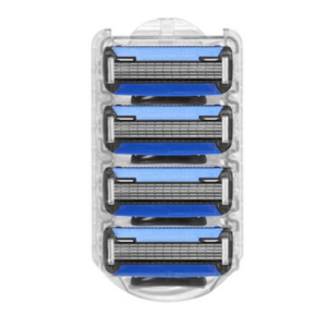 와이즐리 면도기 5중 면도날 PRO 리필 4개입 깔끔한 면도 (미국제조), 깔끔한면도 리필, 1개
