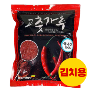 농가식품 국산고춧가루 김치용 다용도입자, 1kg, 1개