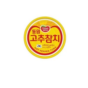 동원 고추 참치, 100g, 4개