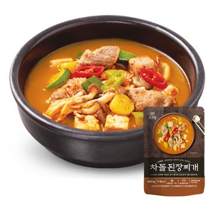 쏘리맘 차돌 된장찌개 엠에스푸드 즉석 요리 캠핑 간단 간편 엄마손맛 간편식 혼밥 음식, 1개, 600g