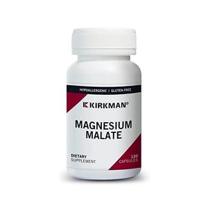 Kikman - Magnesium Malate 800 mg - 120 Capsules - Suppots Restful Sleep - Relaxes Neves & Muscles, 1개, 120정