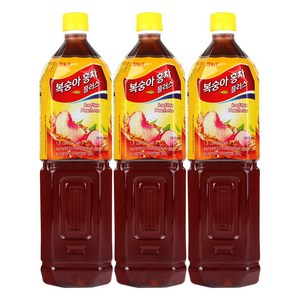 담터 복숭아홍차(액상), 1.5L, 24개