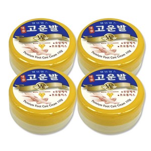 고운발 풋크림, 110g, 4개