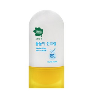 그린핑거 물놀이 유아 선크림 워터프루프 SPF50+ PA++++, 50ml, 1개