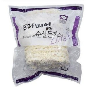 프리미엄 순살 돈까스(송림)1600G, 1.6kg, 1개