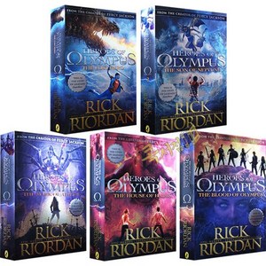 [콕서점] 퍼시잭슨 후속 5권 세트 올림포스의 영웅들 영어원서 Heoes of Olympus 음원제공, 올림포스의 영웅들 (5권 세트)