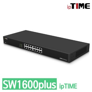 ipTIME 16포트 스위치허브, SW1600plus, 1개