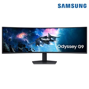 삼성전자 오디세이 G9 S49CG954 49인치 커브드 게이밍모니터 32:9 울트라와이드 240Hz LS49CG954EKXKR, 123cm