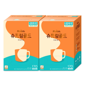 맥심 슈프림 골드 커피믹스, 13.5g, 340개입, 1개