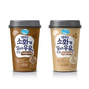 [10% 적립]덴마크 소화가 잘되는 우유로 만든 바닐라라떼 12개 + 카페라떼 12개 (총 24개)