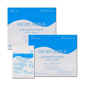 대한위재 멸균 Y거즈 5 x 5cm, 30개입, 2개