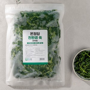 온정담 친환경 데친 쑥 쑥국용 (냉동쑥), 쑥국용(살짝데침) / 1 KG, 1개