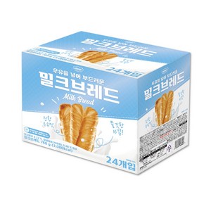 키즈웰 밀크 브레드 24p, 768g, 1박스