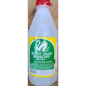 Silve Swan Sukang Puti 실버스완 수캉 푸티 식초, 1개, 385ml