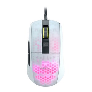 로캣 BURST PRO 유선 마우스, Actic White
