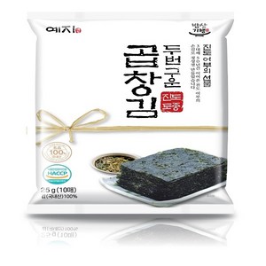 진도토종 두번 구운 진도 토종 곱창김 [ 10매 x 20봉 = 총 200매 ], 상세페이지참조, 25g, 20개