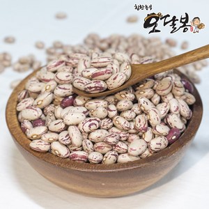 힘찬농부오달봉 수입 호랑이콩 강낭콩 울타리콩 매화콩, 1개, 2kg