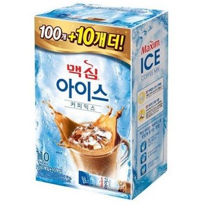 맥심 아이스 커피믹스, 13g, 1개입, 110개