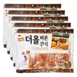 메가펫 더올바른 강아지간식 300g x5개 애견간식, 5개, 고구마사사미