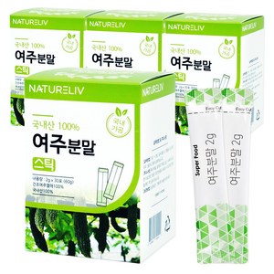 네이쳐리브 국내산 여주분말, 60g, 4개