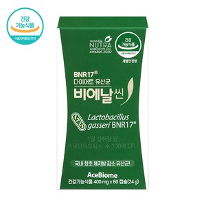 비에날씬 BNR17 다이어트 유산균 캡슐, 60정, 1개