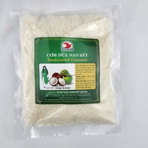 킹 푸드 베트남 데시게이트 250g Vietnam DESICCATED COCONUTPOWDER 250g, 1개