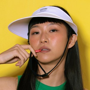 [UV차단/방수]구김스 서핑겸용 스포츠 선캡, Supe Coveed, 화이트(WHITE)
