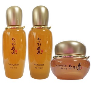 수려한 화윤 3종 스킨80ml/에멀전80ml/크림25ml 3종, 1세트