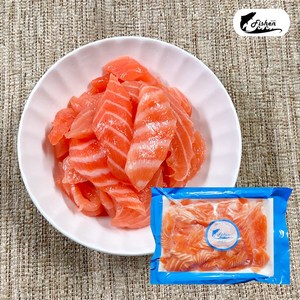 피쉬앤 냉장 막썰어 연어회 샐러드용 /[리뷰이벤트중! 간편 미소장국 증정], 500g, 1개