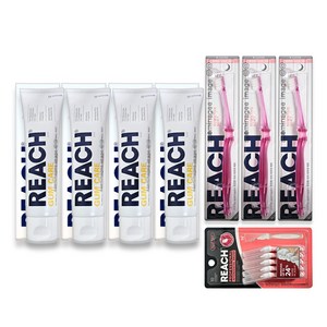 리치 검케어 잇몸 전문 치약 140g x4개 +센서티브 소프트 칫솔 x3개 + 치간칫솔 10입(MICRO TIGHT) x1개, 없음, 1개