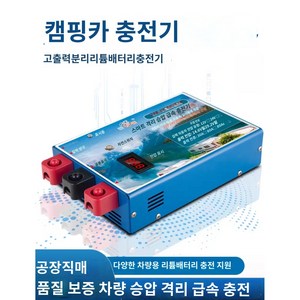 주행충전기 리튬인산철배터리화사에서 만든 인산철배터리전용 충전기 12V 24V, 24V/29.2V 50A, 1개