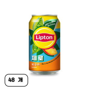 립톤 아이스티 복숭아, 355ml, 48개