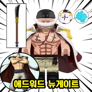 [큐브월드] 원피스(ONEPIECE) 등장 캐릭터 브릭미니피규어 컬렉션 24종(호환블록), 1개
