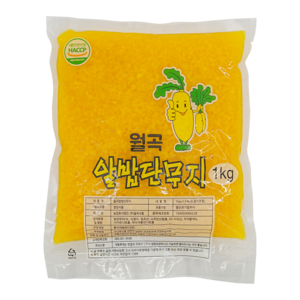 토호 샌기리다이꽁 알밥단무지 1kg, 10개