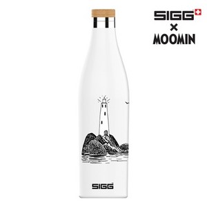 지그 무민 메리디안 보온 보냉 워터 보틀 텀블러, 라이트하우스, 700ml, 1개